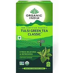 Organic India Tulsi Green Te 25 tepåsar