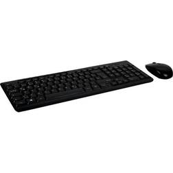 Inter-Tech KB-208 mus-/tangentbordsset trådlöst tangentbord