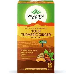 Organic India Turmeric Ginger Te 25
