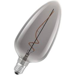 Osram Vintage 1906 LED E27 Special Filament Smokey 125mm 4W 140lm 818 Extra Warm White Dimmable