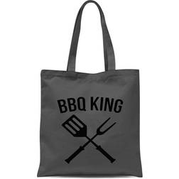 BBQ King Tote Bag Grey