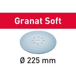 Festool Sliprondell Granat Soft 225mm StickFix P240 25-pack