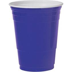 Solo American Party Cups Blå