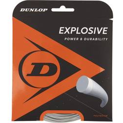 Dunlop D Tac Explosive Set Silver Tennis Strängar Silver Storlek 1.30