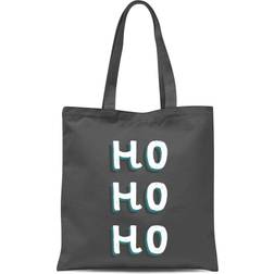 Ho Ho Ho Tote Bag Grey