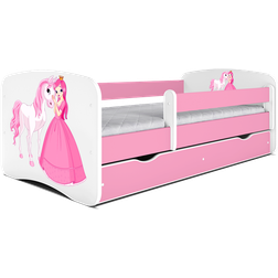 Kocot Kids Babydreams Pink Princess & Horse Cot 80x180cm