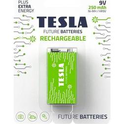 Tesla Rechargeable battery 9V LR61 250 Mah (1 pcs