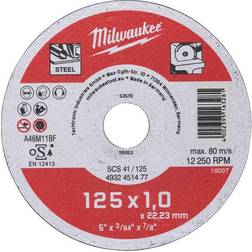 Milwaukee Contractor Standard 125x1,0x22,2mm
