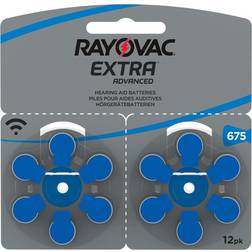 Rayovac Hörapparatsbatterier 675 Blå 12 St