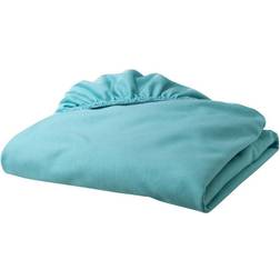 TL Care Baby Co. Cotton Supreme Jersey Knit Fitted Crib Sheet Aqua