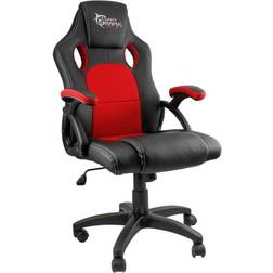 White Shark Gaming chair King's Throne Gaming Chair, Black-Red