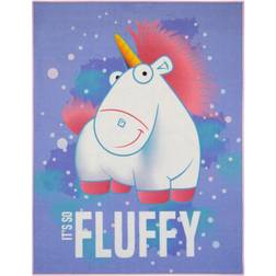 Minions Fluffy Unicorns De Luxe gulvtæppe