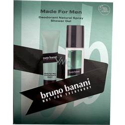 Bruno Banani Made Män Presentset 75ml Deodorant Natural Sprej