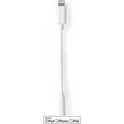 Nedis Adapter Apple Lightning, 8-stifts Hona Nickelplaterad