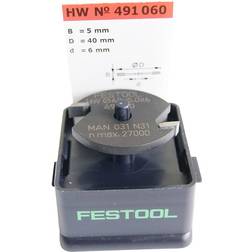 Festool Skivnotfräs HW 40x5x6mm