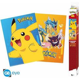 Pokémon Colourful Characters Set 2 Poster