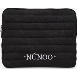 Núnoo "Laptop 13" Recycled Canvas Washed Black" Dam Computer Covers Stl. One Size