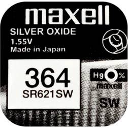 Maxell SR621SW silveroxidbatteri 364