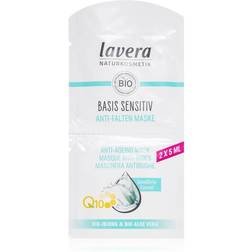 Lavera Basis Sensitiv Anti-Wrinkle Ansiktsmask Q10