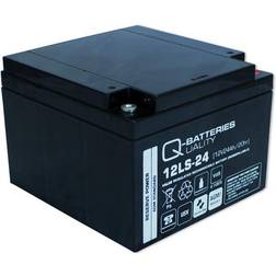 Q-Batteries 12LS-24 12V 24Ah AGM batteri