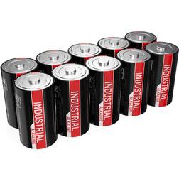 Ansmann 1504-0000, Single-use battery, D, Alkalisk, Cylindrisk, 1,5 V, 10 styck