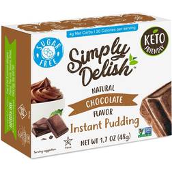 Simply delish Sugar Free Instant Pudding Mix Chocolate