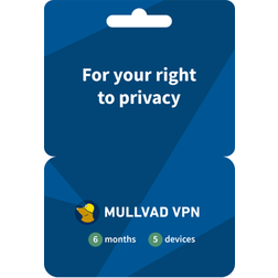 Mullvad VPN 6 månader 5 användare
