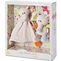 NICI Soft toy Elephant Dundi and comforter in gift box