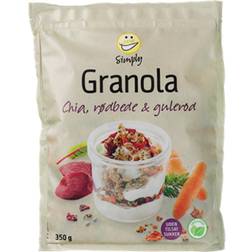 Easis Granola with Chia, Beetroot & Carrot 350g
