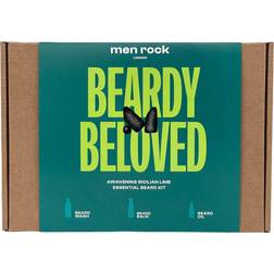 Men Rock Beard Care Gift Set Sicilian Lime