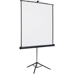 Projection screen with stand, 4:3 projection format, viewing area WxH 1970 x 1470 mm