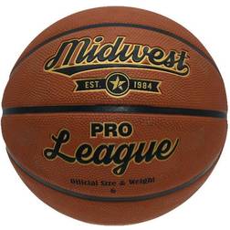 Midwest basketball Pro League rubber/polyester orange size 7