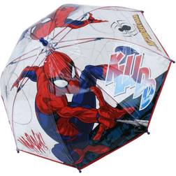 Marvel Spider-man Barn/kids Dome Paraply One Size Klar/navy/röd