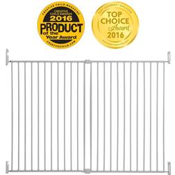 DreamBaby Broadway Xtra-Wide & Xtra-Tall Gro-Gate Safety Gate White