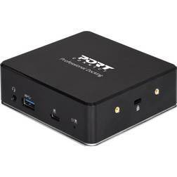PORT Designs connect USB-C & USB-A Dual Video Docking Station 2 X 2K Dockningsstation