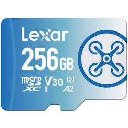 LEXAR FLY microSDXC Class 10 UHS-I U3 V30 A2 160/90 MB/s 256GB
