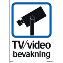 SYSTEMTEXT SKYLT TV/VIDEO BEVAKNING
