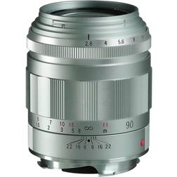 Voigtländer 90 mm f2.8 APO SKOPAR Silver Leica M avståndsmätare kompatibel