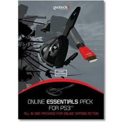 Gioteck Playstation 3 Online Essentials Pack Ex-01, Hdmi Cable, Realtriggers