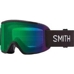 Smith Squad S - Black/Chromapop Everyday Green Mirror