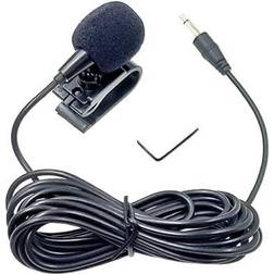 Mikrofon Mono med Clip, 2,5mm 3 Meter