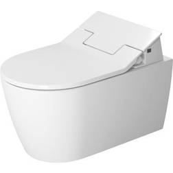 Duravit ME by Starck vägghängd toalett med HygieneGlaze, till SensoWash, vit