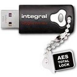 Integral Crypto 140 USB 2.0 USB-minne med AES hårdvarukryptering usb 3.0 8 GB