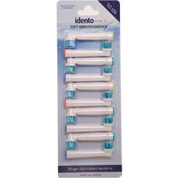 Idento Soft Toothbrush Heads 10-Pack