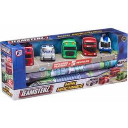 Hti TEAMSTERZ CITY MINI MACHINES Playmat with 5 cars