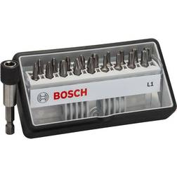 Bosch 18+1-delars Line-skruvbitssats extrahård 18+1-delars Bitsskruvmejsel