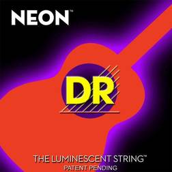 DR Strings NOA11 Neon Orange western gitarrsträngar, 011-050