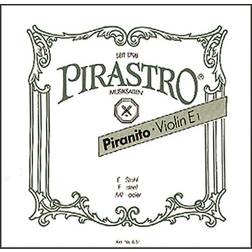 Pirastro Piranito 3/4-1/2 Size Violin String Set, Medium Gauge Steel Strings, Ball End, Replacement Accessory Ideal For Student Violin Players
