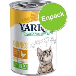 Yarrah Organic Chunks - Ekologisk kyckling & eko-nötkött