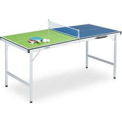 Relaxdays Folding Ping Pong Table With Net, 2